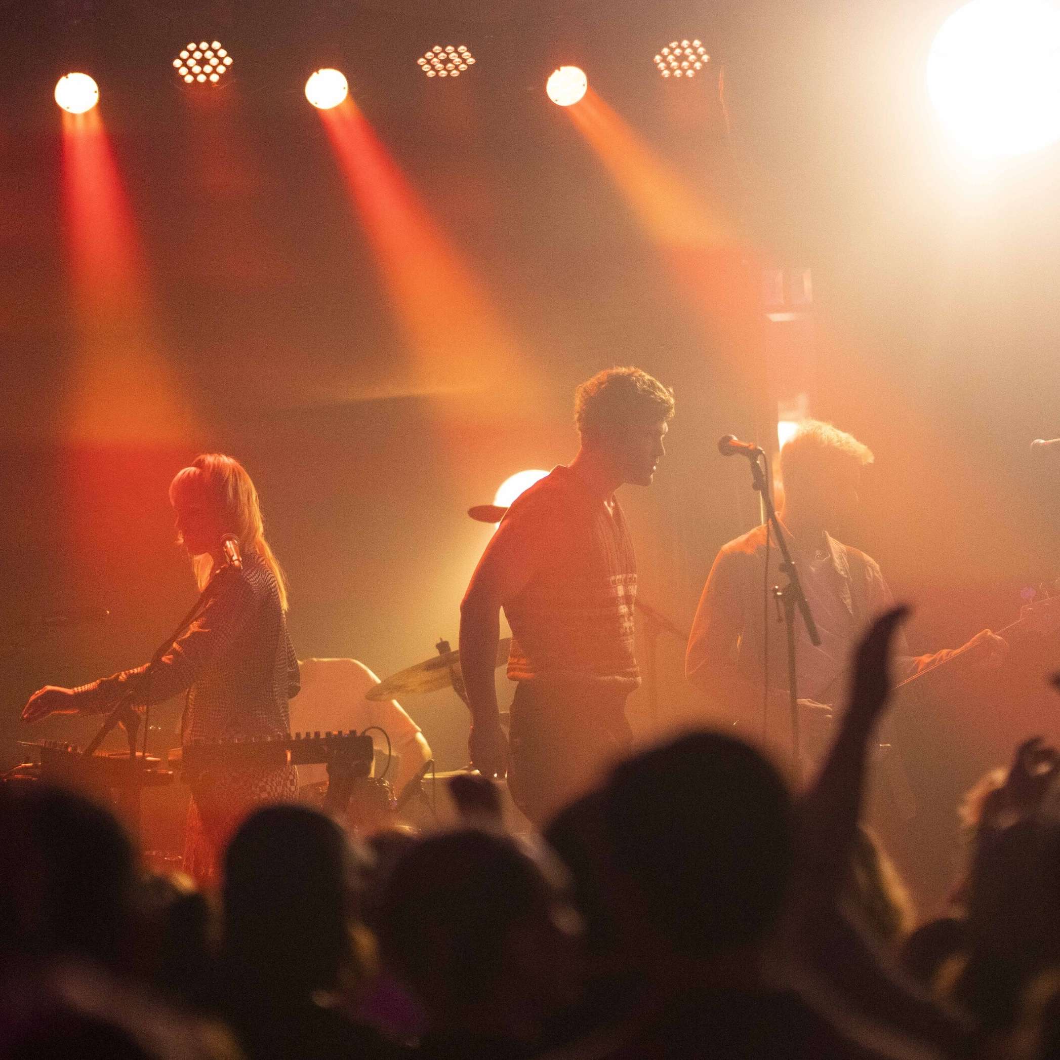 Band on Stage at UEA
