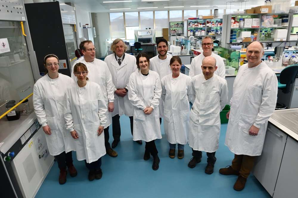 Prof Colin Cooper's cancer research team at UEA