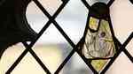 Glass fragment at St Simon and St Jude