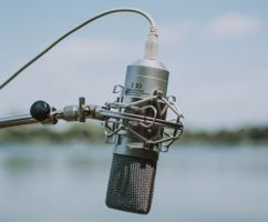 Microphone located outside