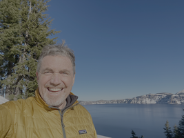 Photo of Ben Santer at Crater Lake