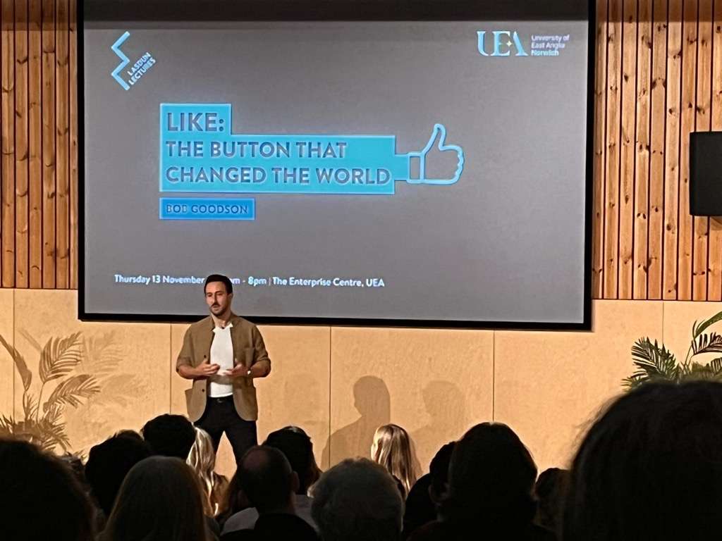 Bob Goodson lecture: LIKE: The button that changed the world