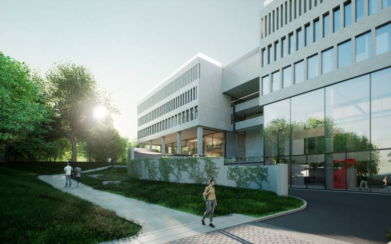 The new Lasdun Building plan.