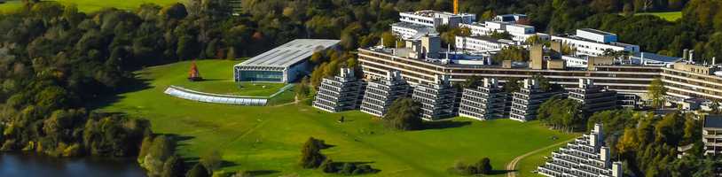 University of East Anglia from the air
