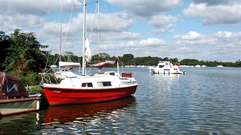 Boats on the Norfolk Broads