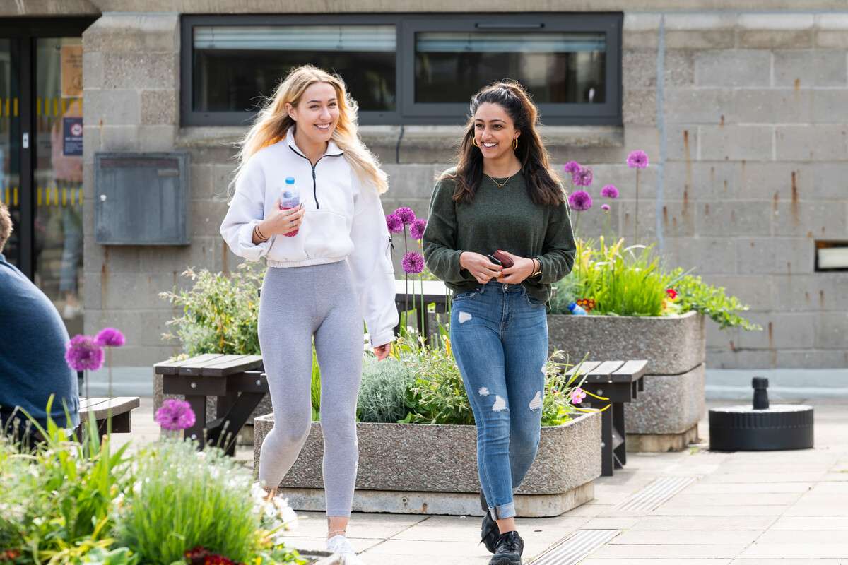 Walking around the UEA