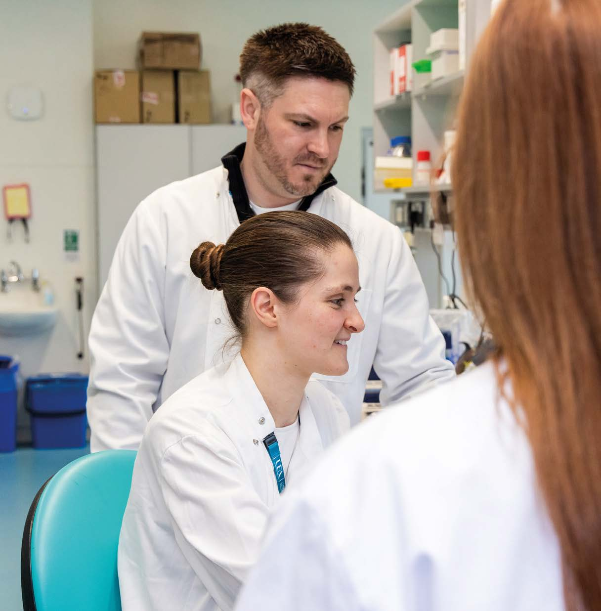 Research team in the laboratory