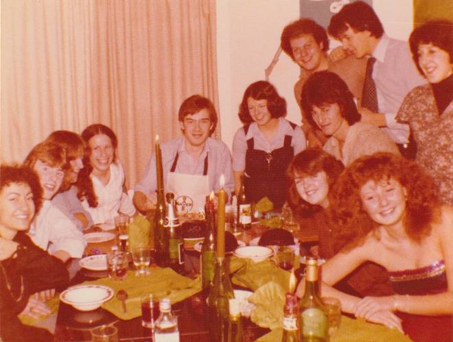 Sue Marmor is pictured standing on the right-hand side