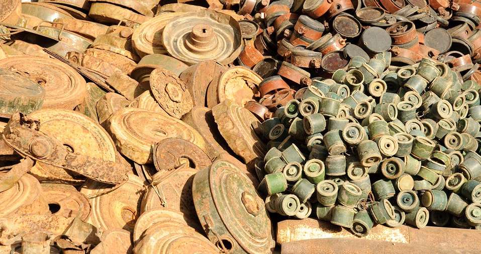 old land mines