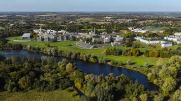 UEA campus from sky