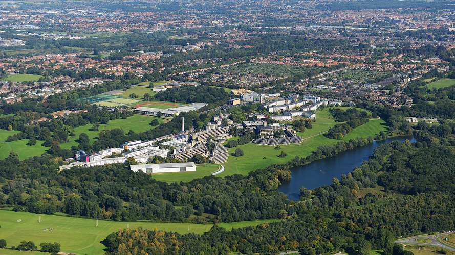 UEA Campus aerial view