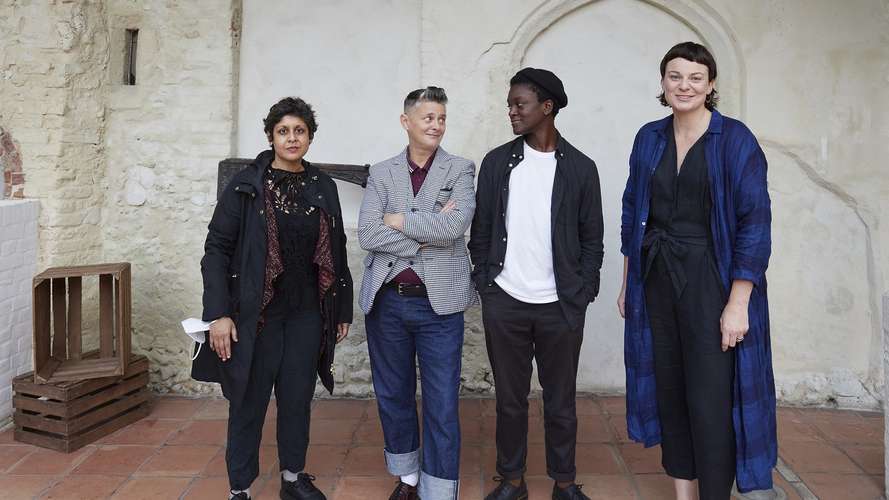 4 Poets in Residence UEA Poetry Event Dragon Hall Sept 2022
