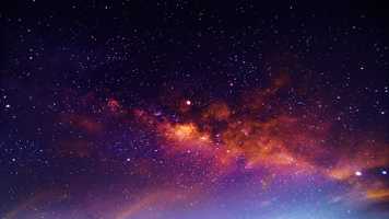 stars in night sky