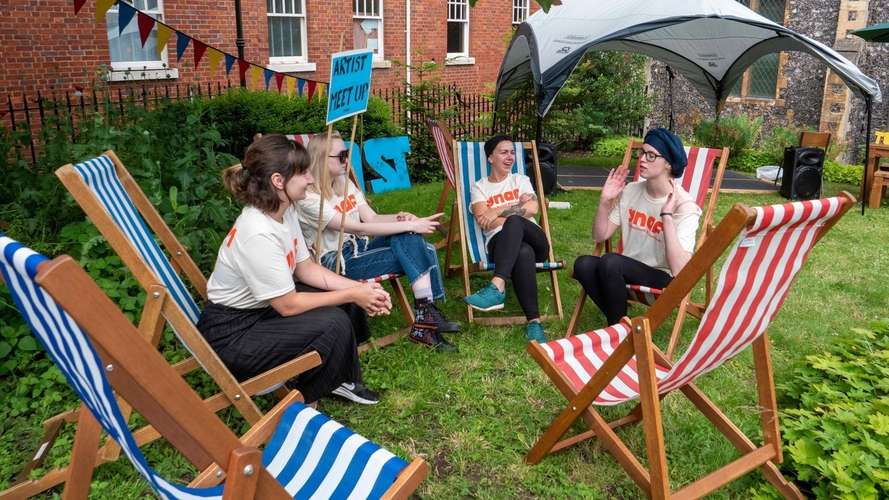 Young Norfolk Arts participants