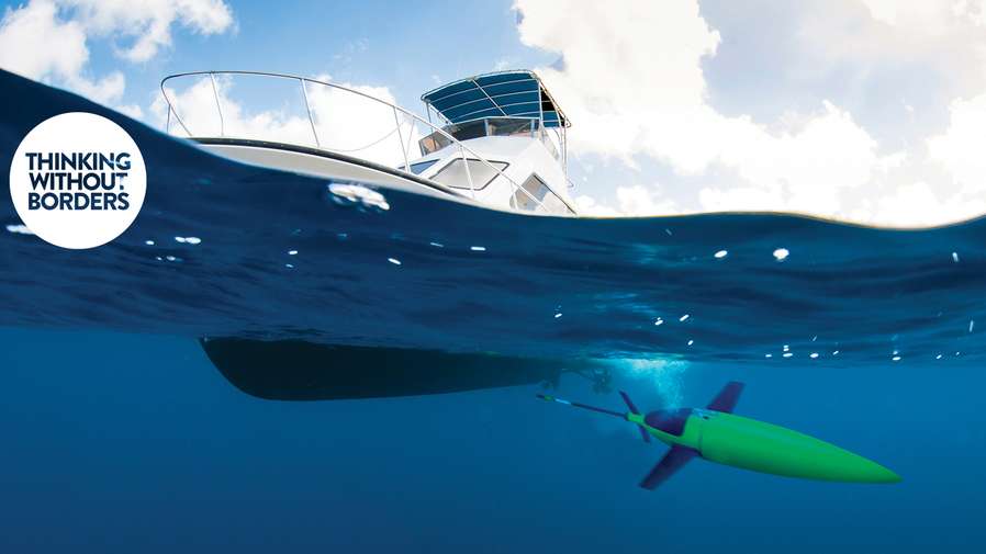 boat underwater
