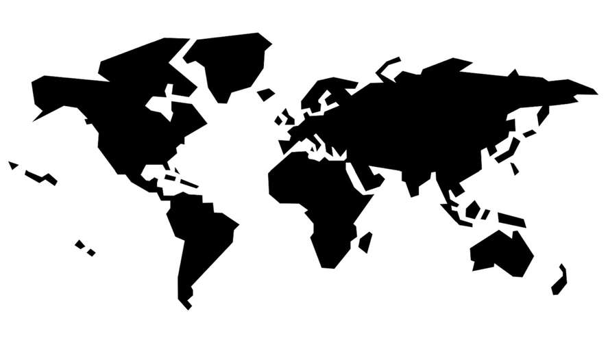 Electoral Integrity Project logo depicting a world map