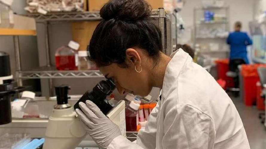 Qi Labs Group members working in a laboratory