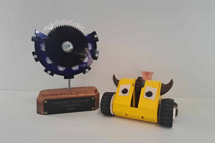 Trophy and Bonk Robot