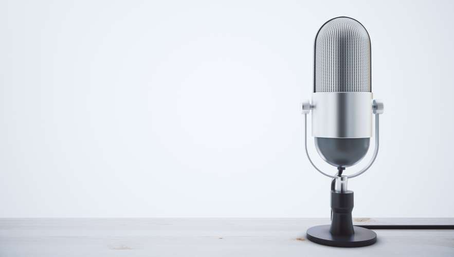 Vintage microphone
