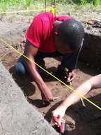 Archaeology dig