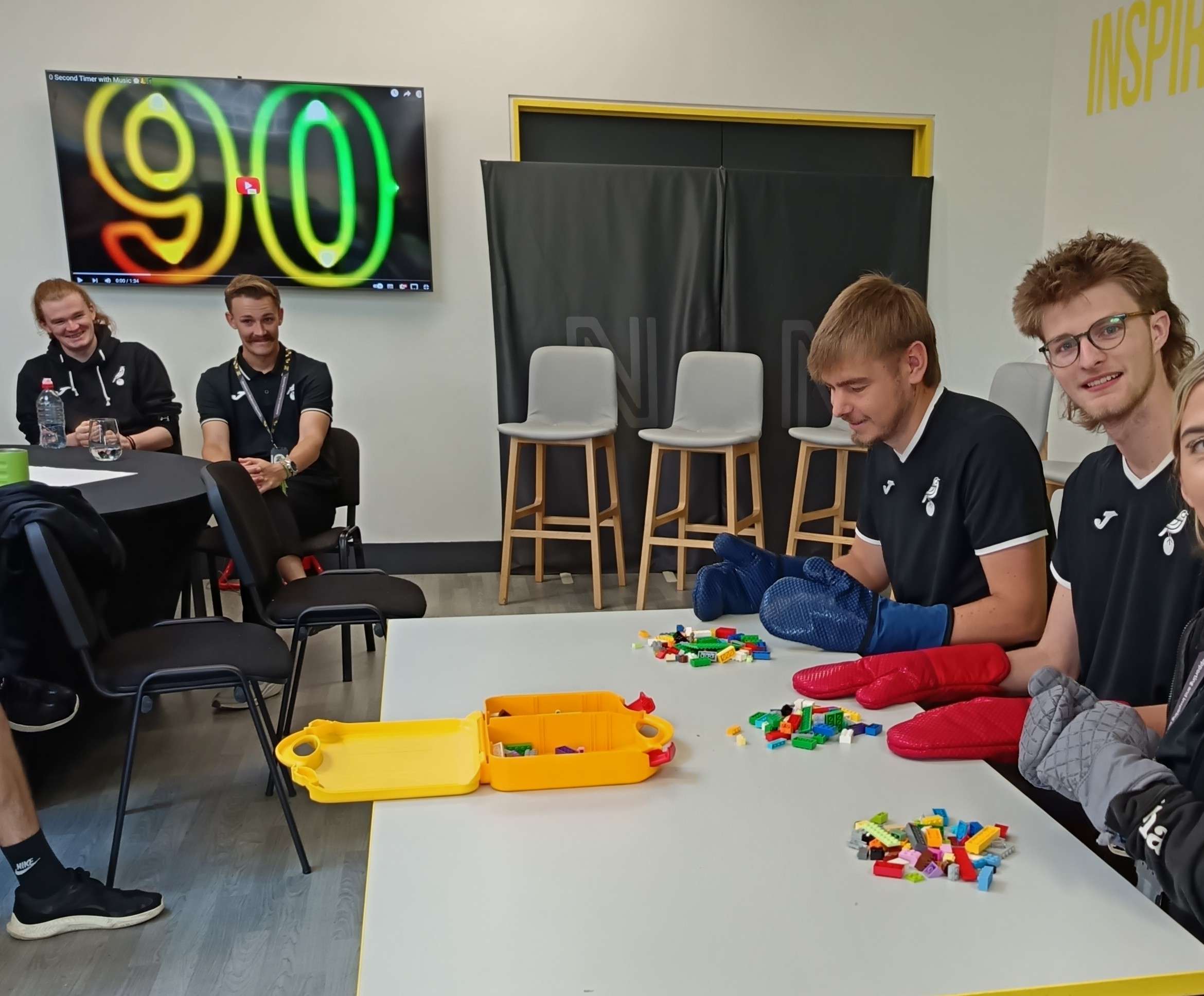 Rippleacts participants deliver Neurodiversity training to Norwich City Community Sports Foundation.