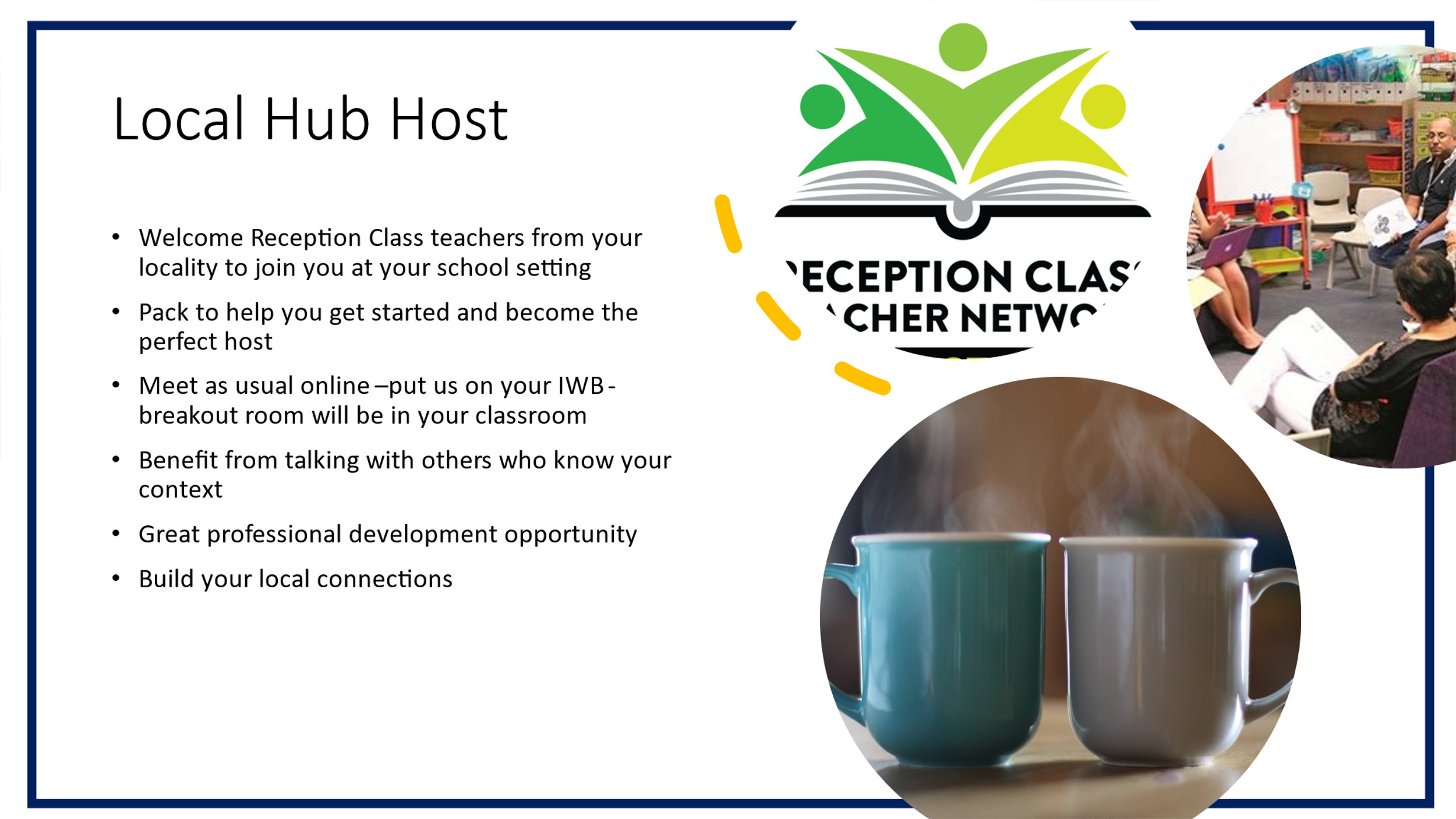 Information on how to become a local hub host