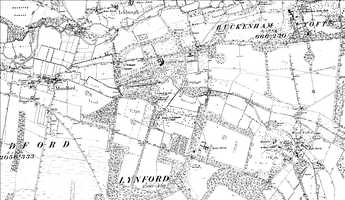 Map of Lynford