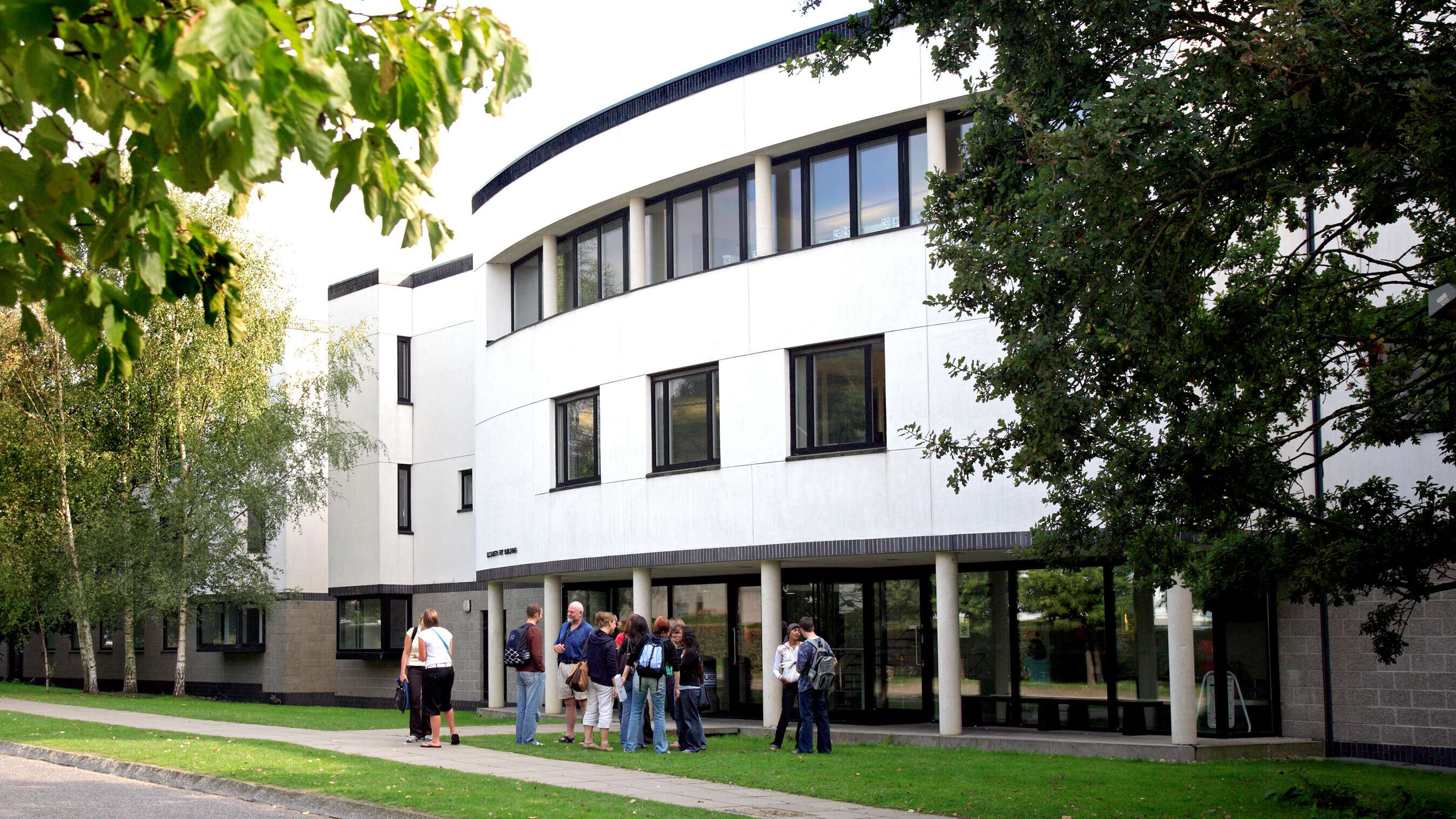 External image of the Elizabeth Fry Building on campus