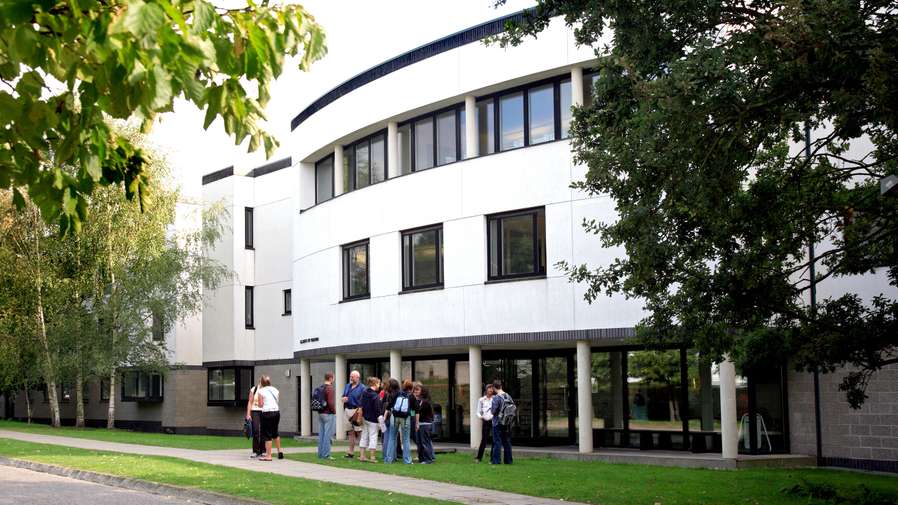 External image of the Elizabeth Fry Building on campus