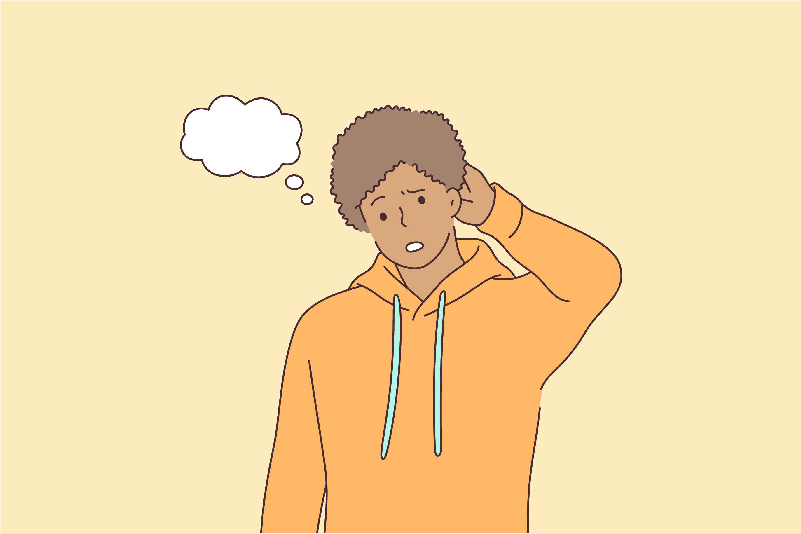 confused man