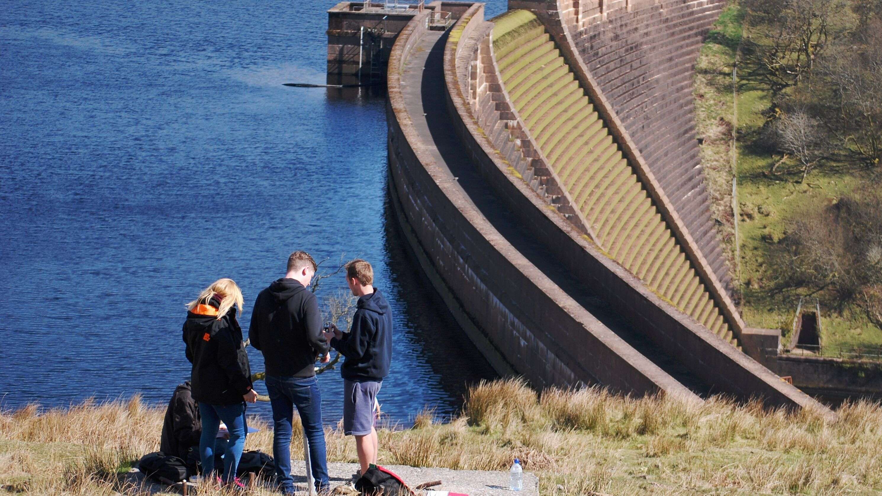 Environmental Science students on field trip