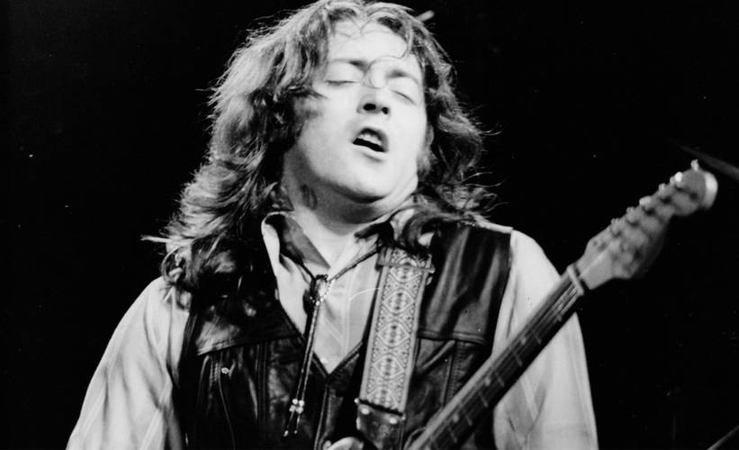 Rory Gallagher at uea in 1981