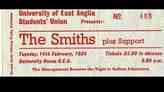 smiths gig ticket