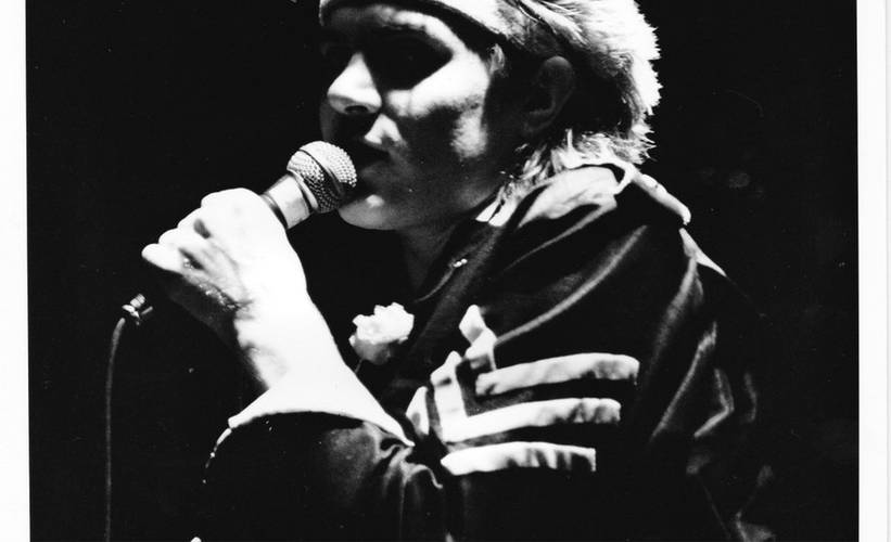 Simon le bon at uea in 1981