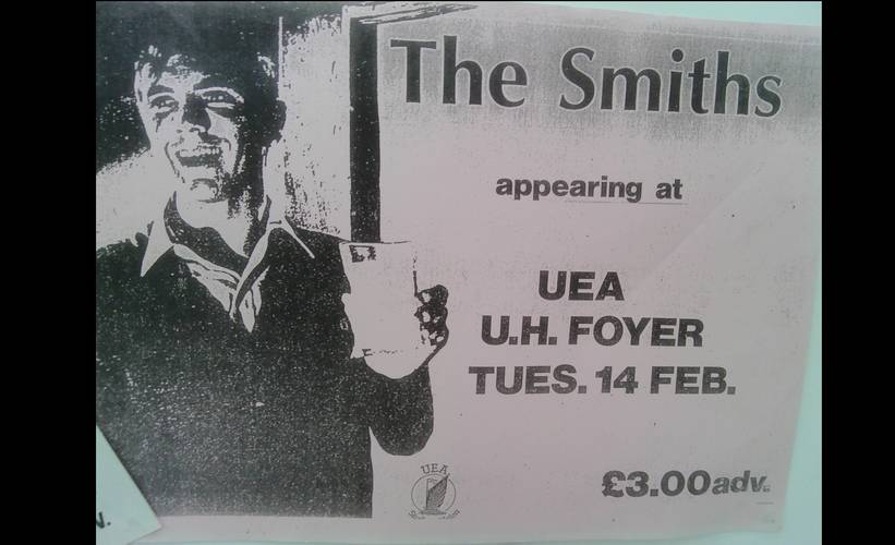 Smiths poster from 1984