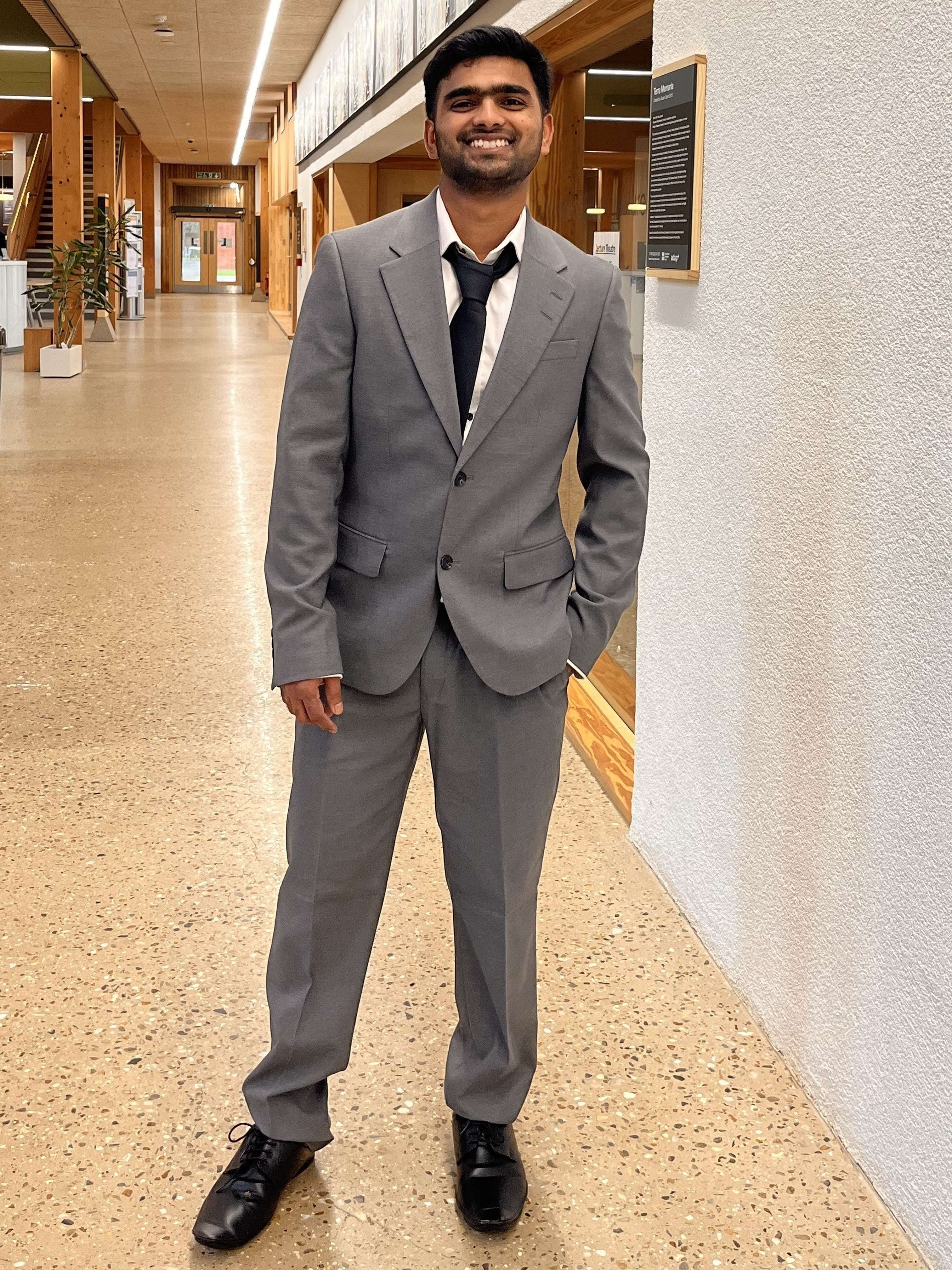 Susan Marmor Prize winner Darshan Huraliganganahalli Balaramegowda.