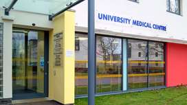 Entrance to UEA Medical Centre