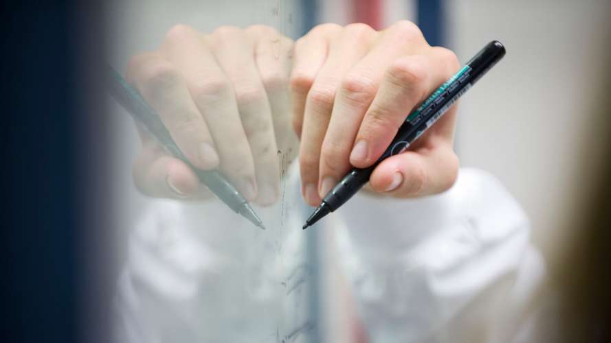 Staff at the Norwich Research Park, using the facilities.