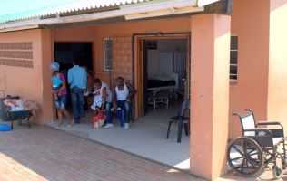 Picture of people on the porch of a house