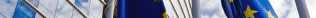 Image of EU flag flying outside building