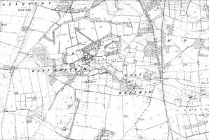 Map of East and West Wretham
