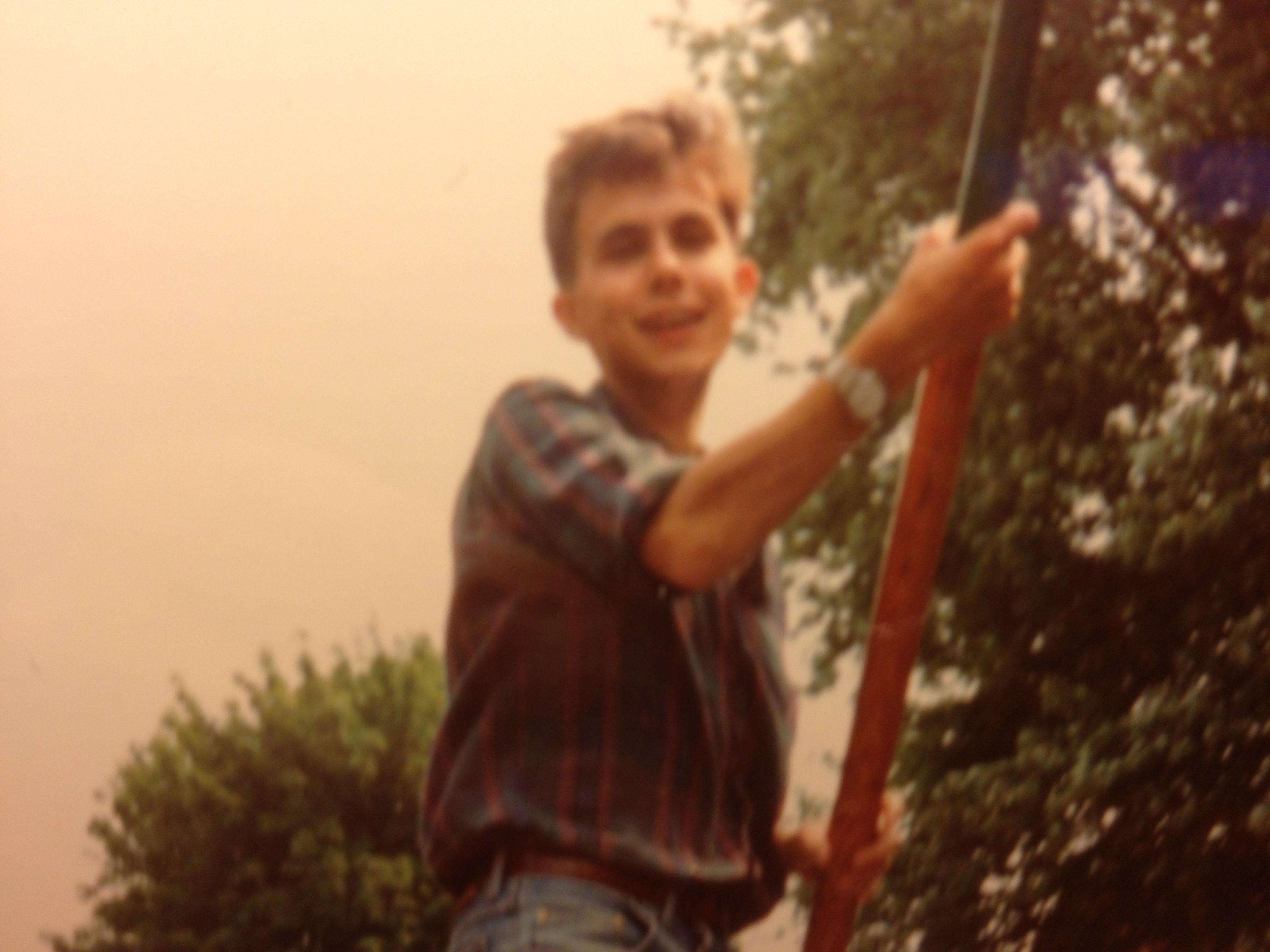 Ben during his time at UEA