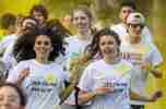 students during uea colour run 2019