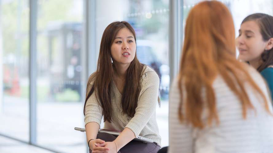 Students in the Thomas Paine Study Centre