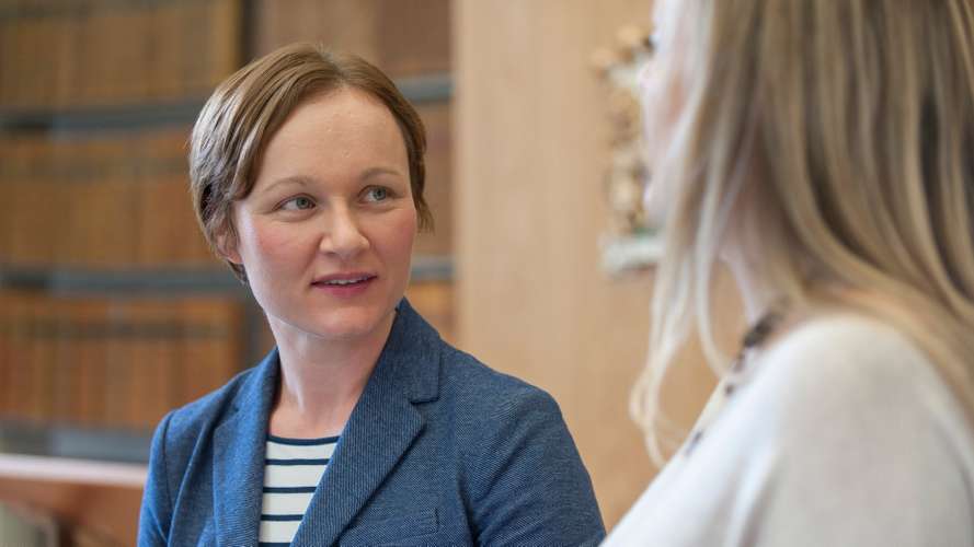 Mature Students in Earlham Hall home to the Law School