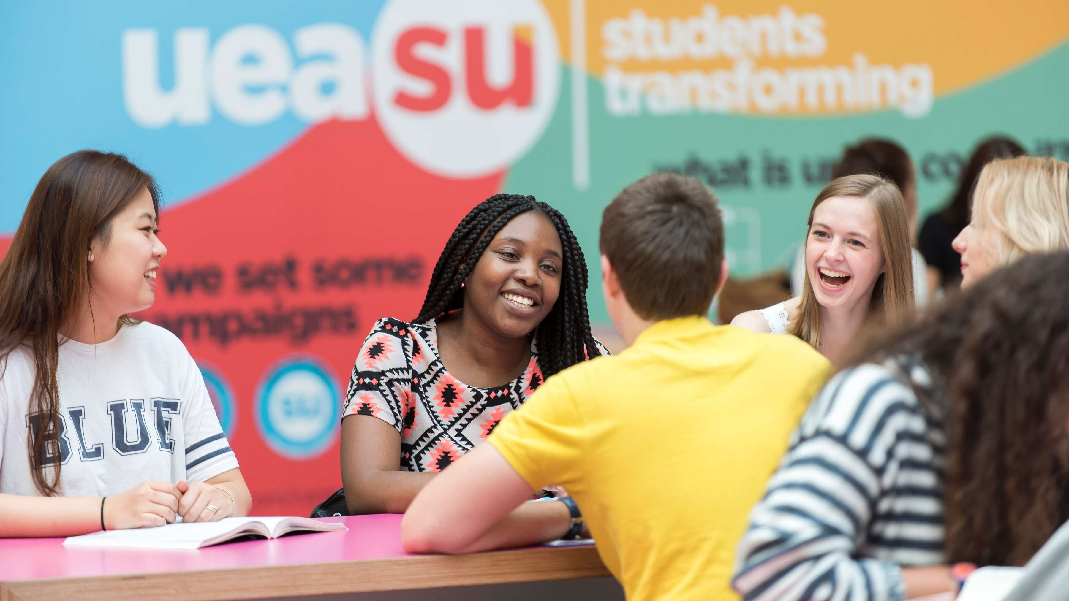 Students in the Hive