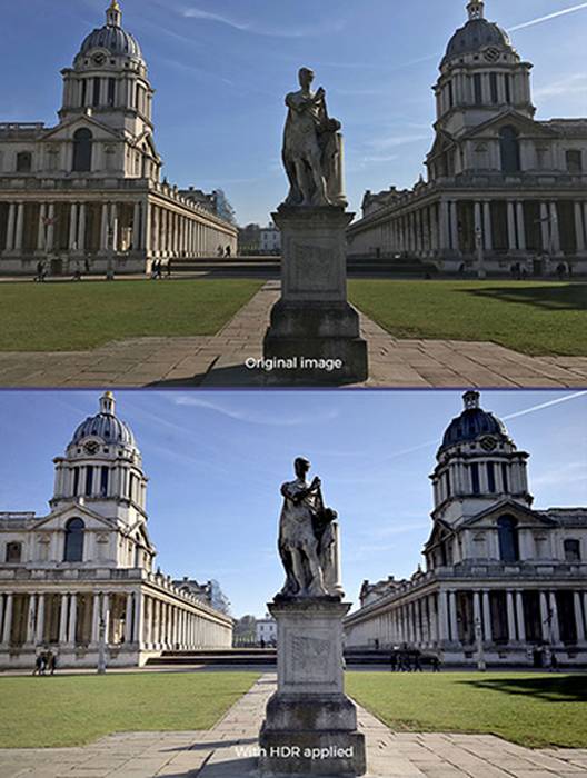 Picture of Greenwich with HDR applied