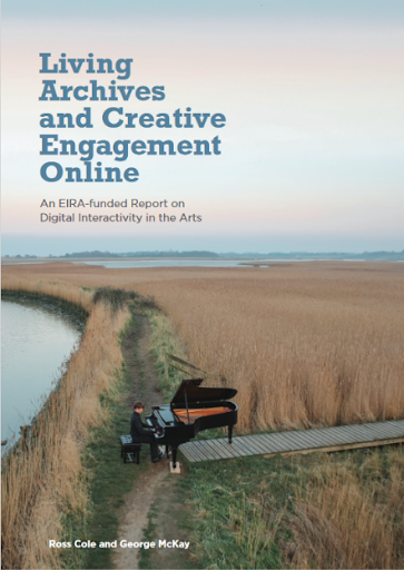 living archives and creative engagement online poster