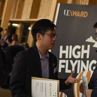 Students accepting UEA Awards