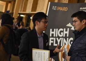 Students accepting UEA Awards